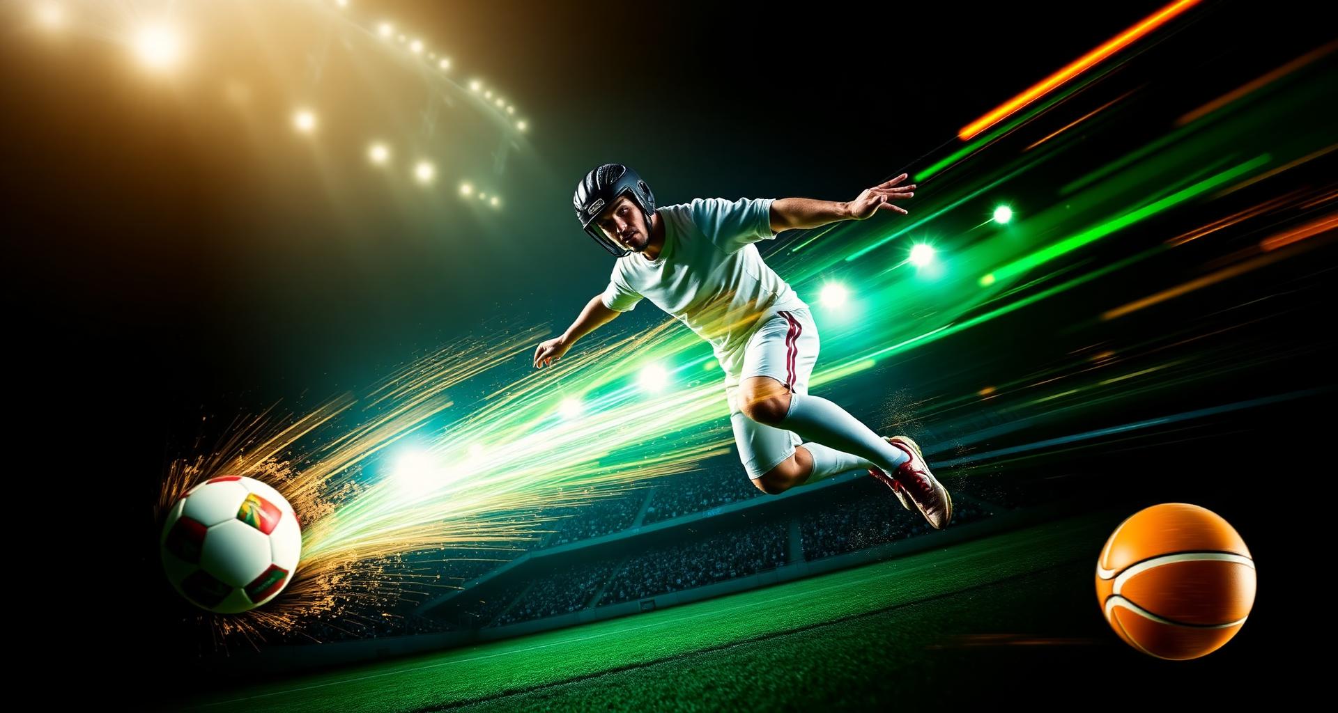 Action sportive